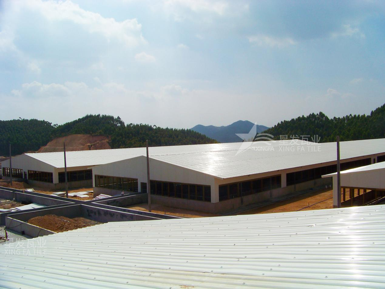 合成樹脂瓦施工安裝用什么材料搭建架子，鋼結(jié)構(gòu)搭建樹脂瓦