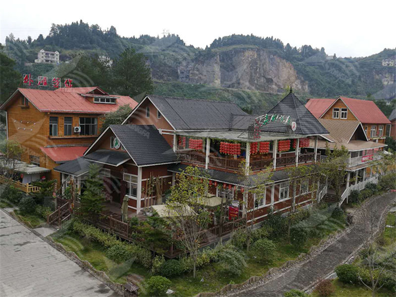 選擇合成樹脂瓦，為南方屋頂雨季防水護(hù)航